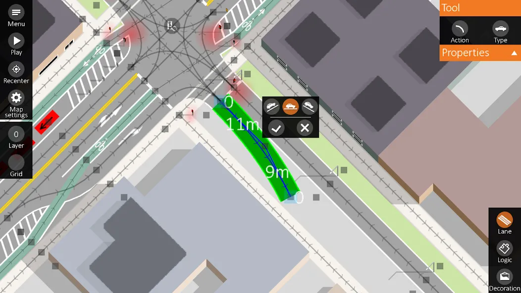 Intersection Controller (Интерсекшн контроллер)  [МОД Menu] Screenshot 2