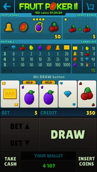 American Poker 90's Casino  [МОД Бесконечные монеты] Screenshot 5