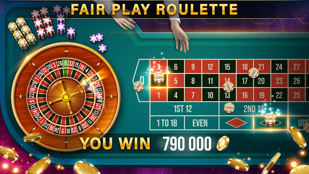 Roulette All Star: Casino Game (Рулетка Олл Стар)  [МОД Unlimited Money] Screenshot 1