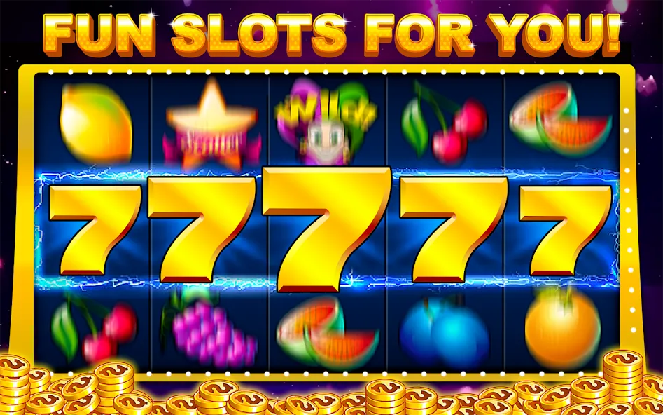 Slots - Slot machines  [МОД Бесконечные деньги] Screenshot 1