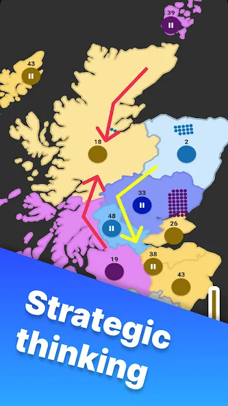 Territory games: tactics war (Тактикс ио)  [МОД Бесконечные деньги] Screenshot 3