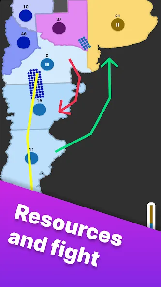 Territory games: tactics war (Тактикс ио)  [МОД Бесконечные деньги] Screenshot 5