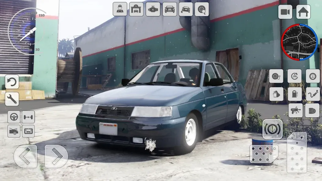 Drift 2110: Russian Tuning VAZ  [МОД Mega Pack] Screenshot 4