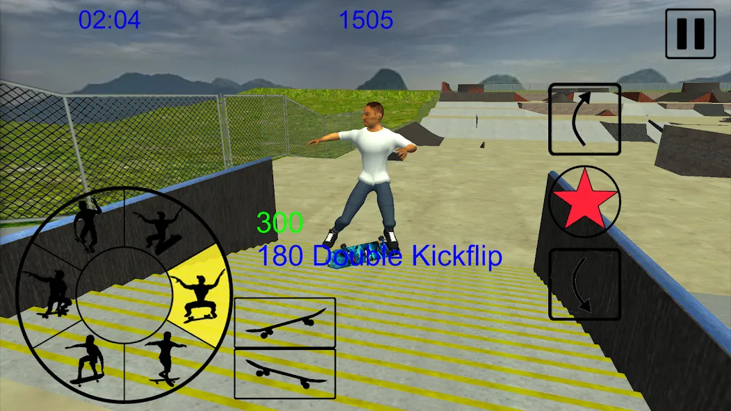 Skating Freestyle Extreme 3D (Скейтбординг Фристайл Экстрим 3D)  [МОД Меню] Screenshot 1