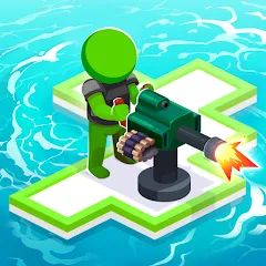 Взлом War of Rafts: Crazy Sea Battle (Война плотов)  [МОД Menu] - стабильная версия apk на Андроид