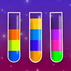 Взломанная Water Sort Puzzle Color Game  [МОД Все открыто] - стабильная версия apk на Андроид